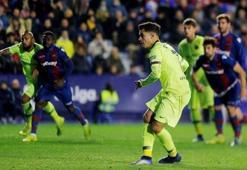 Barcelona Kral Kupası'nda Levante'ye 2-1 yenildi