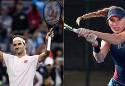 Federer ve Wozniacki üçüncü turda!