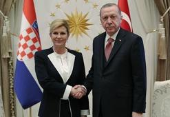 Cumhurbaşkanı Erdoğan, Kitaroviç'i resmi törenle karşıladı