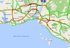 İstanbul'da “karne” trafiği havadan görüntülendi