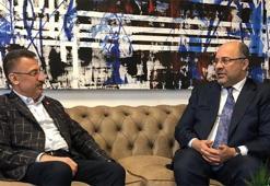 Cumhurbaşkanı Yardımcısı Oktay'dan Demirören Medya'ya ziyaret