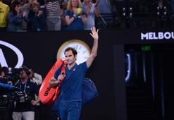 Roger Federer, Avustralya Açık'a veda etti...
