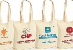 Seçim meydanlarının yıldızı, bez çanta olacak