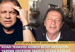 Recep Aktuğ'un vefa gecesine 50 kişi katıldı