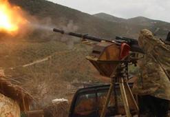 TSK Suriye'de YPG/PKK'lı teröristleri obüslerle vurdu