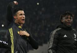Ronaldo Juventus'u 8'e katladı