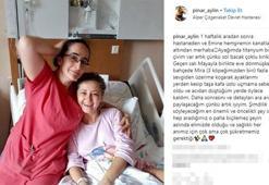 Pınar Aylin kaza geçirdi!
