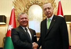 Cumhurbaşkanı Erdoğan, Ürdün Kralı 2. Abdullah ile bir araya geldi