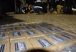 Mersin'de dev operasyon! Tam 615 kilo...