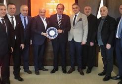 1.Lig Kulüpler Birliği'nden TFF Başkanı Demirören'e ziyaret