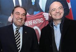 Infantino'dan Demirören'e ziyaret