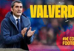 Barcelona Valverde'nin sözleşmesini uzattı