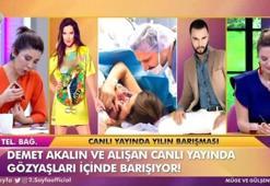 Demet ve Alişan canlı yayında barıştı!