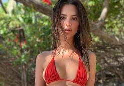 Emily Ratajkowski'den tepki çeken hata