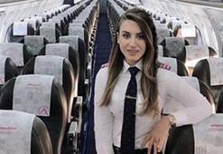 Yağmur Sarıoğlu uçaktan paylaştı
