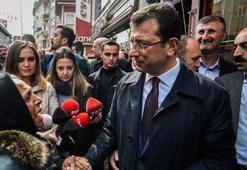Ekrem İmamoğlu seçim çalışmalarını Beyoğlu'nda sürdürdü