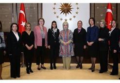 Emine Erdoğan, kadın çiftçilerle bir araya geldi