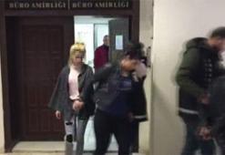 Evli adama şantaj yapan hayat kadınları yakayı ele verdi