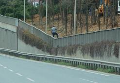 İstanbul'da hareketli dakikalar! Yol tamamen trafiğe kapatıldı