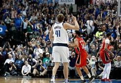 Nowitzki NBA tarihinin en skorer 6. ismi oldu