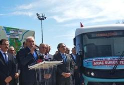 Türkiye'nin ilk yerden beslemeli tramvay hattının test sürüşüne başlandı