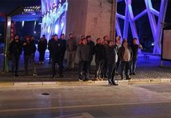 Gece yarısı korku dolu anlar... Böyle izlediler