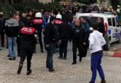 Taşlı sopalı kavga! Yaralılar var