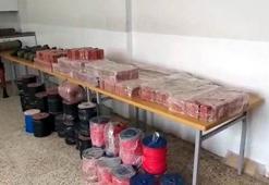 Terör örgütünü jandarma durdurdu! 473 kilo...