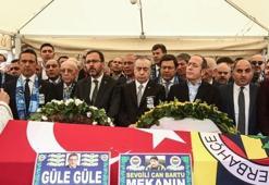 Can Bartu son yolculuğuna uğurlandı