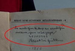73 yıl sonra Erzincan'da lisenin deposunda bulundu! İmzayı fark eden...