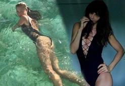 Ünlü modelin 50 yaş tatili!