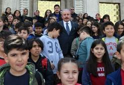 TBMM Başkanı Şentop Nevşehirli çocuklarla bir araya geldi