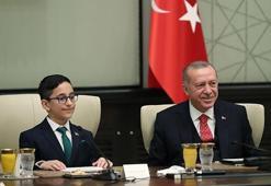 Beştepe'de 23 Nisan... Cumhurbaşkanı Erdoğan çocukları kabul etti