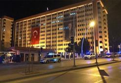 Ankara Emniyet Genel Müdürlüğü'nde yangın paniği