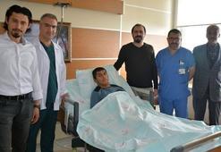 Doğduktan sonra ilk kez 2 gözüyle gördü