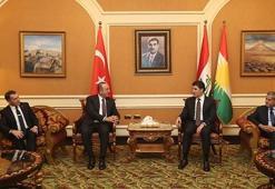 Çavuşoğlu Erbil'de Türkmen siyasi yetkililer ile görüştü