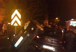 Amasya’da trafik kazası: 4 yaralı