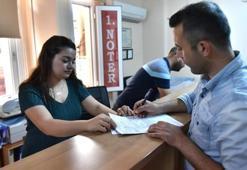 İlçelerde "Nöbetçi Noter" uygulaması başladı