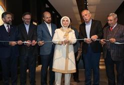 Emine Erdoğan, Çamlıca Camisi'nde sergi açılışı yaptı