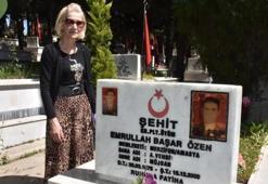 Anneler Günü'nde şehit oğullarının kabirlerini ziyaret ettiler