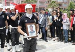 Şehit polislere veda!