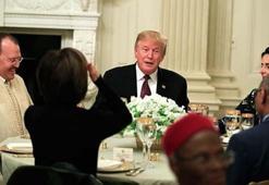 ABD Başkanı Donald Trump, Beyaz Saray'da iftar verdi