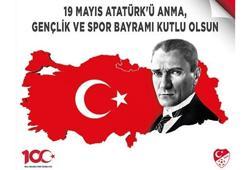 Spor camiasından 19 Mayıs mesajları