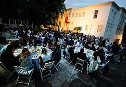 Galata Mevlevihanesi'nde iftar