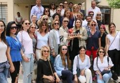 Bakan Ersoy'un eşinden 40 ünlü ile Adıyaman Müzesi'ne ziyaret
