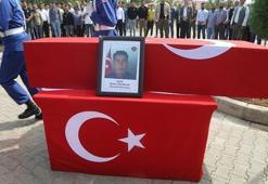 Şehit güvenlik korucusu son yolculuğuna uğurlandı