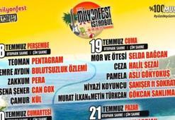 MilyonFest İstanbul  18 - 21 Temmuz'da