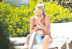 Kate Moss yine Bodrum'da