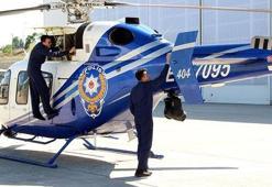 İstanbul'da polis helikopteriyle bayram denetimi