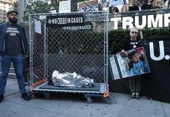 Trump'ın doğum gününde New York'ta protesto